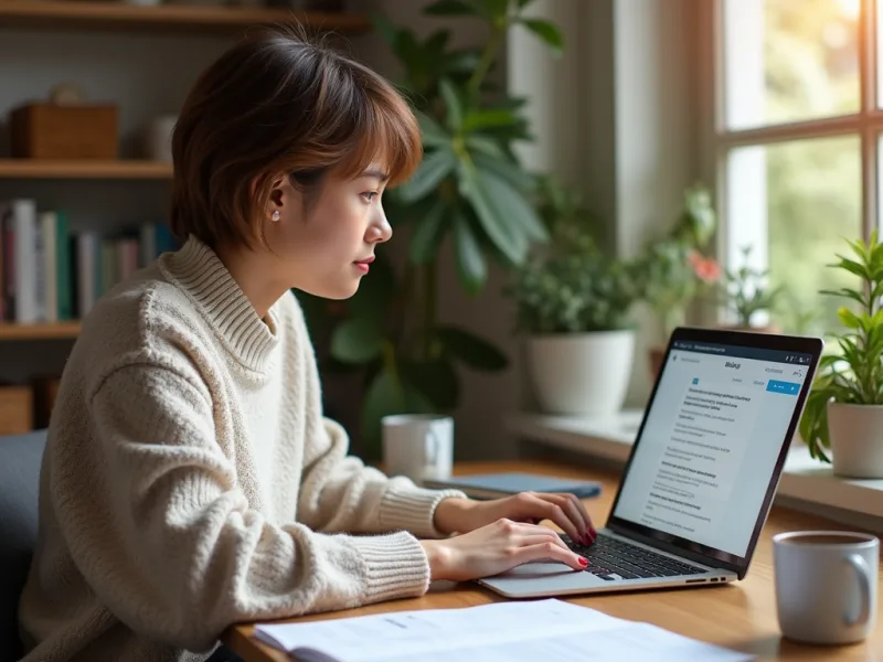 Content-Autorin erstellt Blogbeitr&auml;ge mit KI-Unterst&uuml;tzung